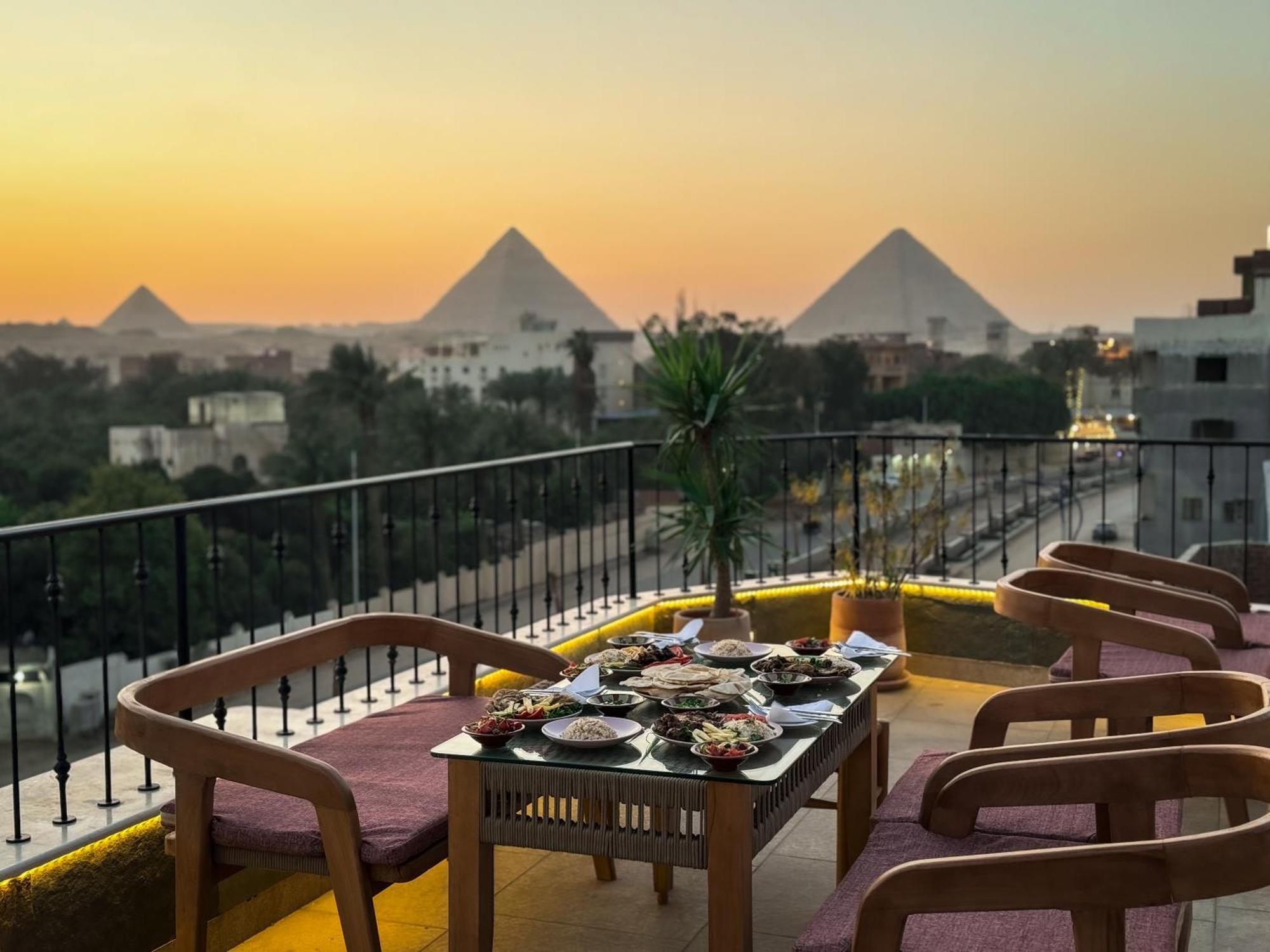 Almas Pyramids Hotel Kafret el-Gabal Εξωτερικό φωτογραφία