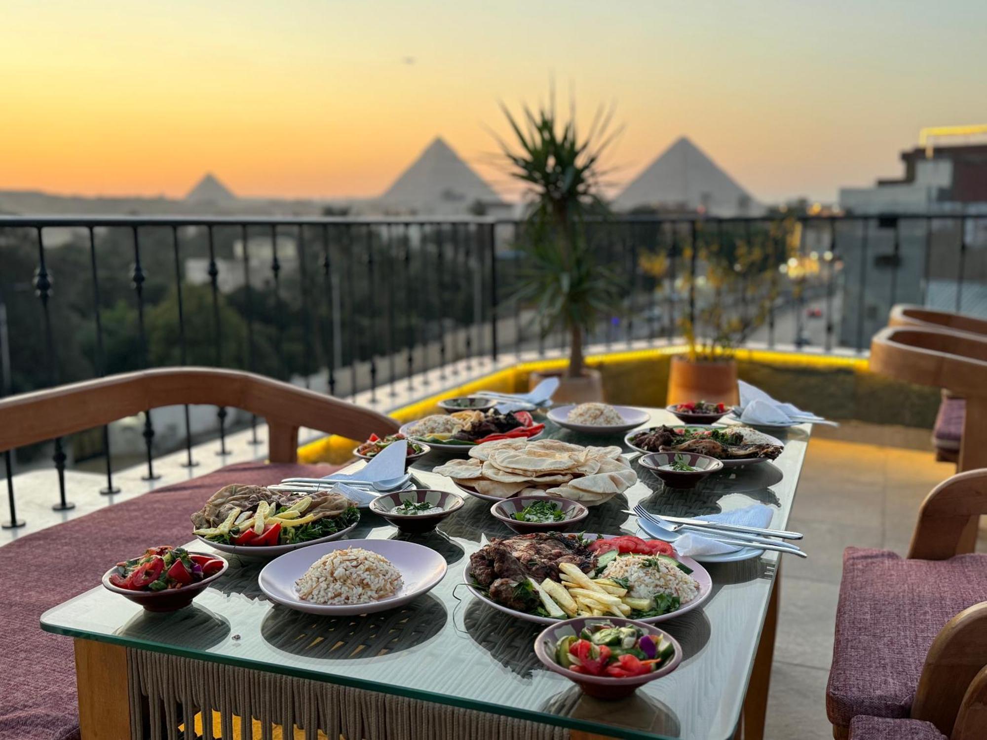 Almas Pyramids Hotel Kafret el-Gabal Εξωτερικό φωτογραφία