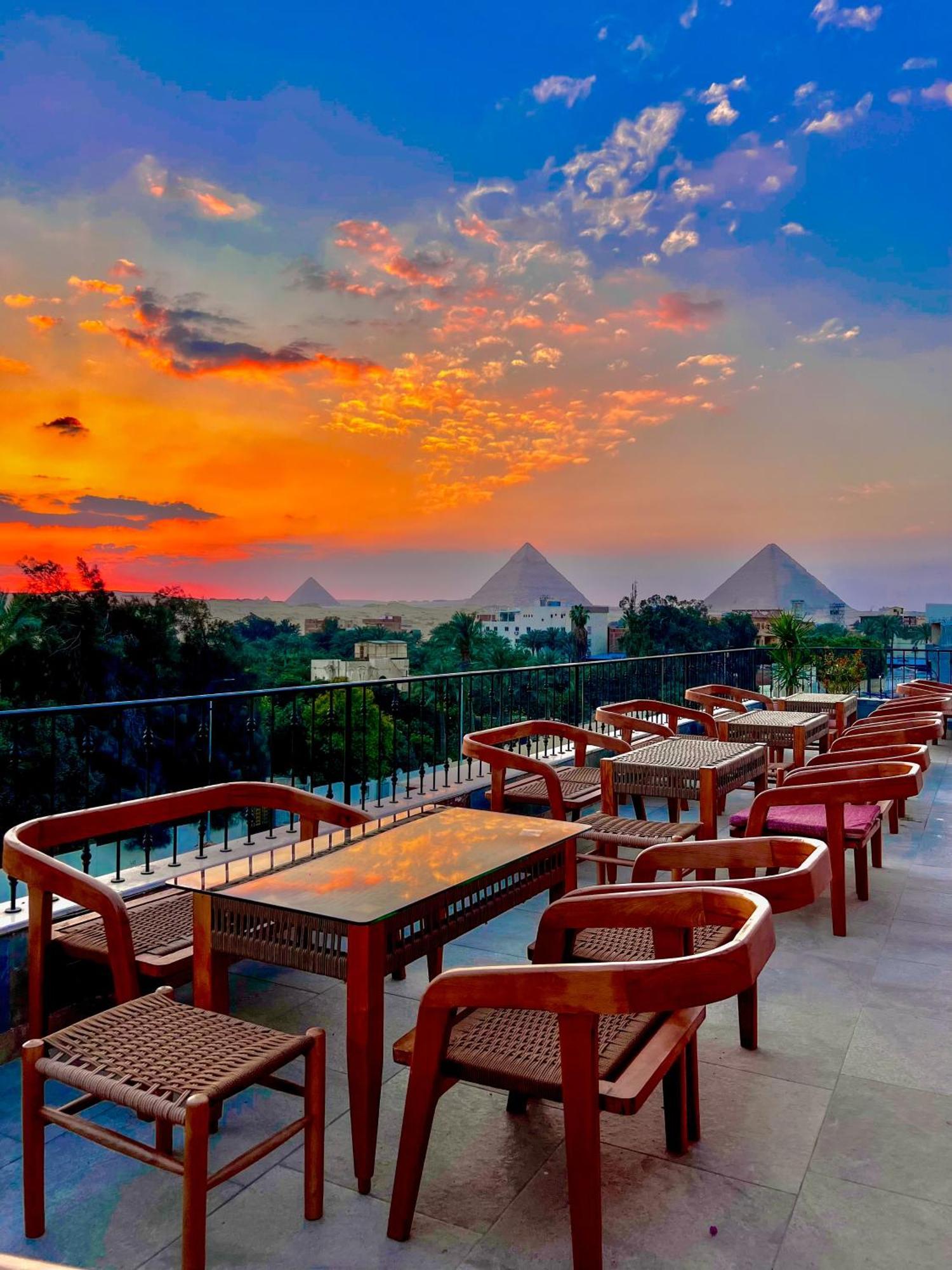 Almas Pyramids Hotel Kafret el-Gabal Εξωτερικό φωτογραφία