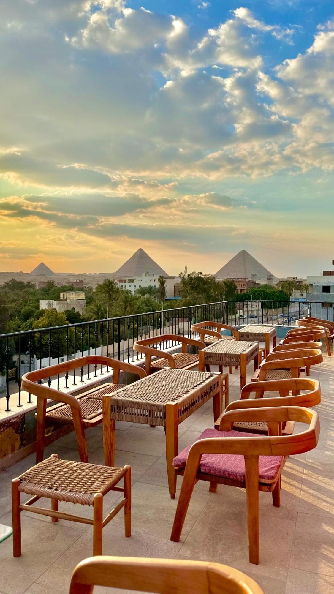 Almas Pyramids Hotel Kafret el-Gabal Εξωτερικό φωτογραφία