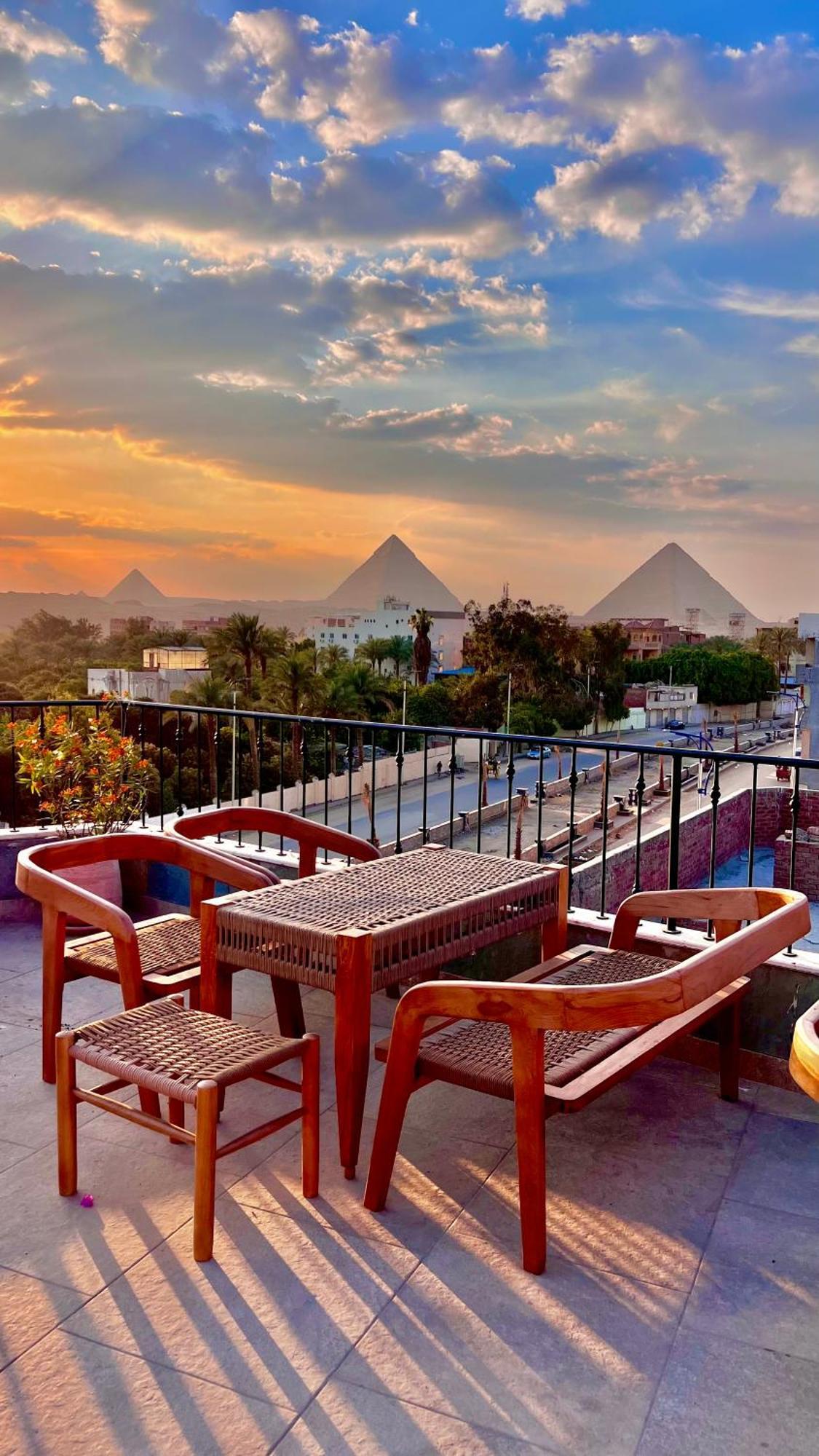 Almas Pyramids Hotel Kafret el-Gabal Εξωτερικό φωτογραφία