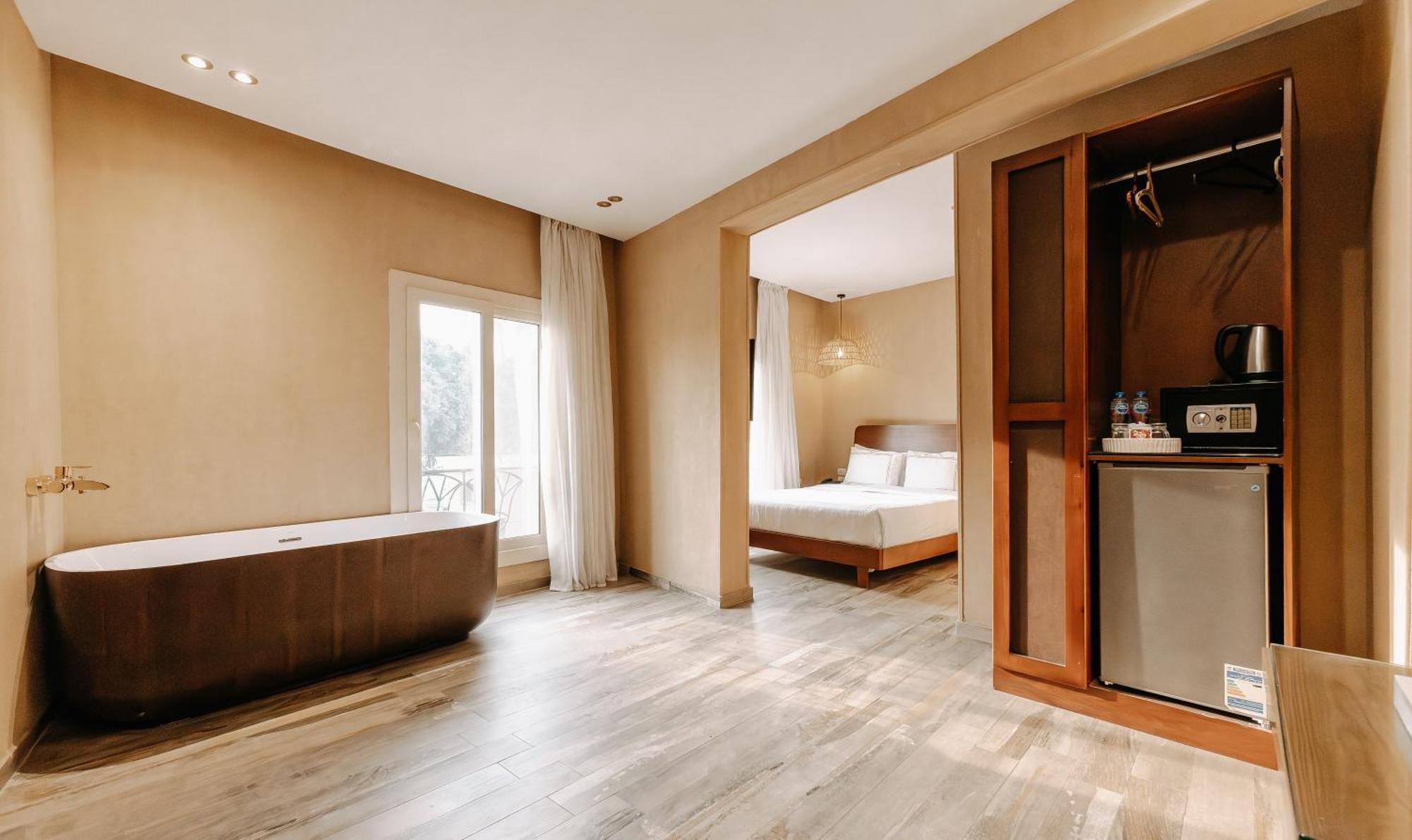 Almas Pyramids Hotel Kafret el-Gabal Εξωτερικό φωτογραφία