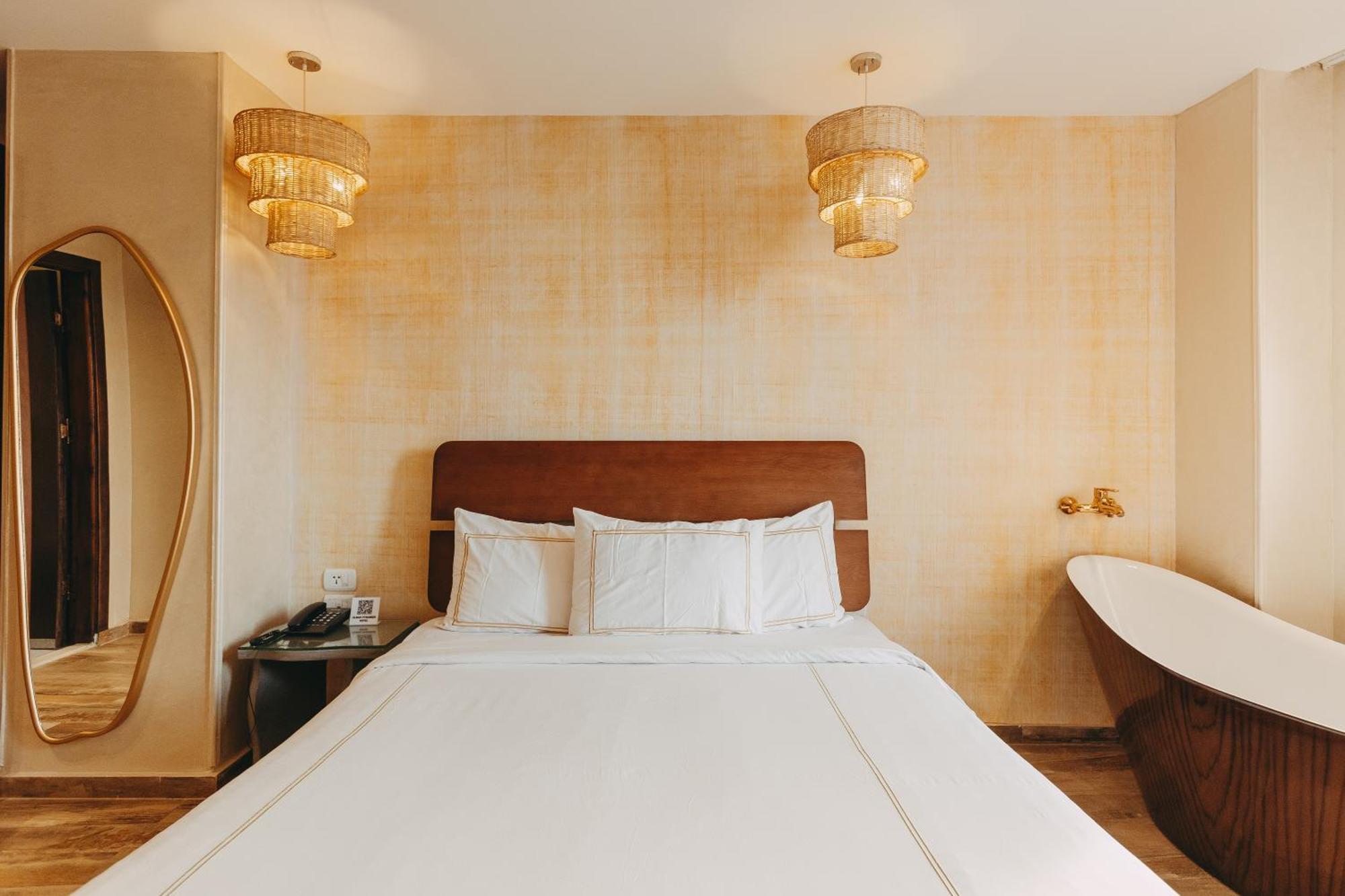 Almas Pyramids Hotel Kafret el-Gabal Εξωτερικό φωτογραφία
