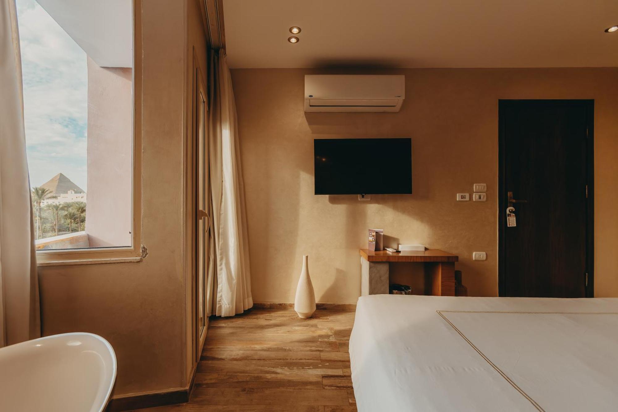 Almas Pyramids Hotel Kafret el-Gabal Εξωτερικό φωτογραφία