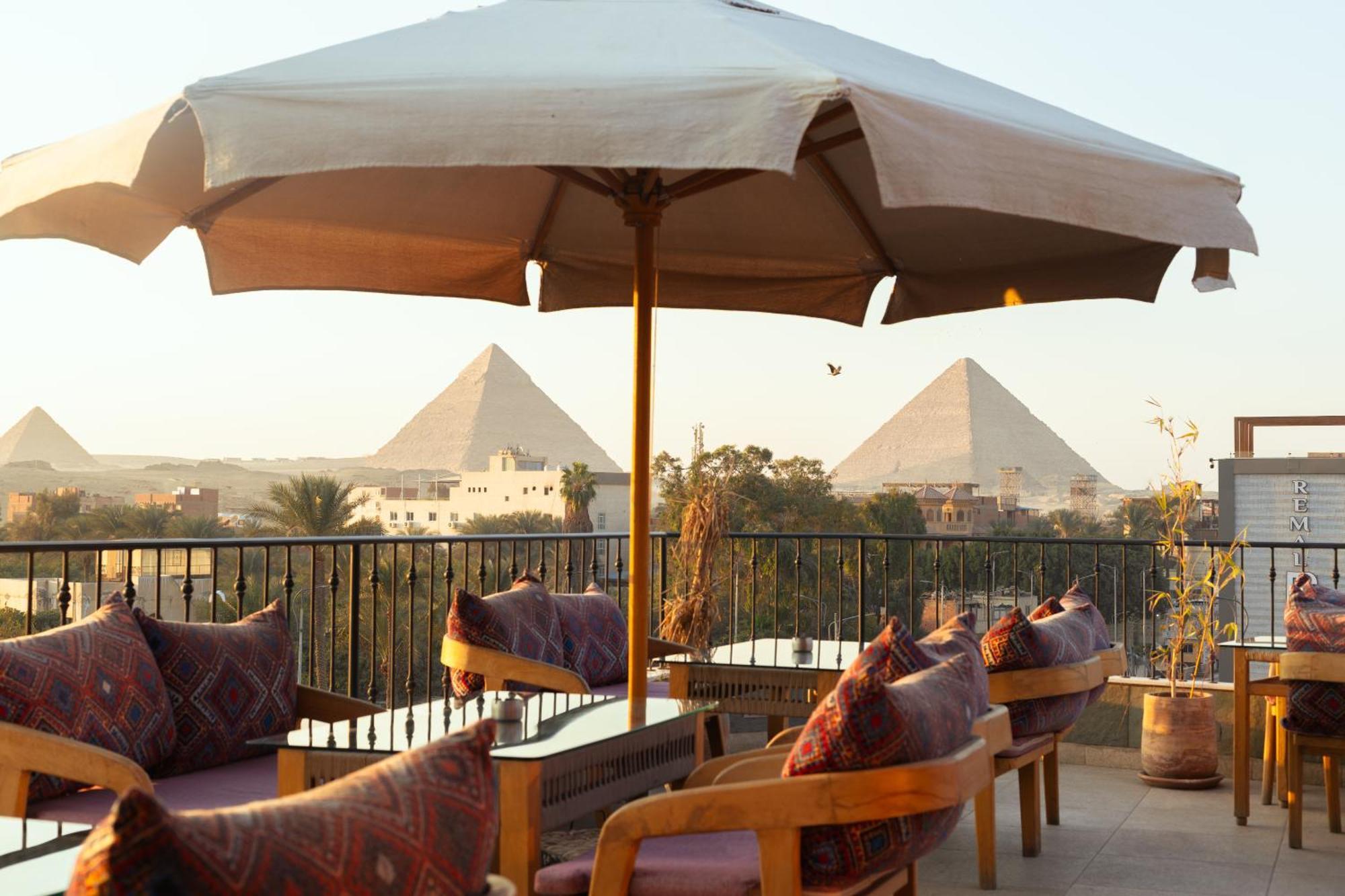 Almas Pyramids Hotel Kafret el-Gabal Εξωτερικό φωτογραφία