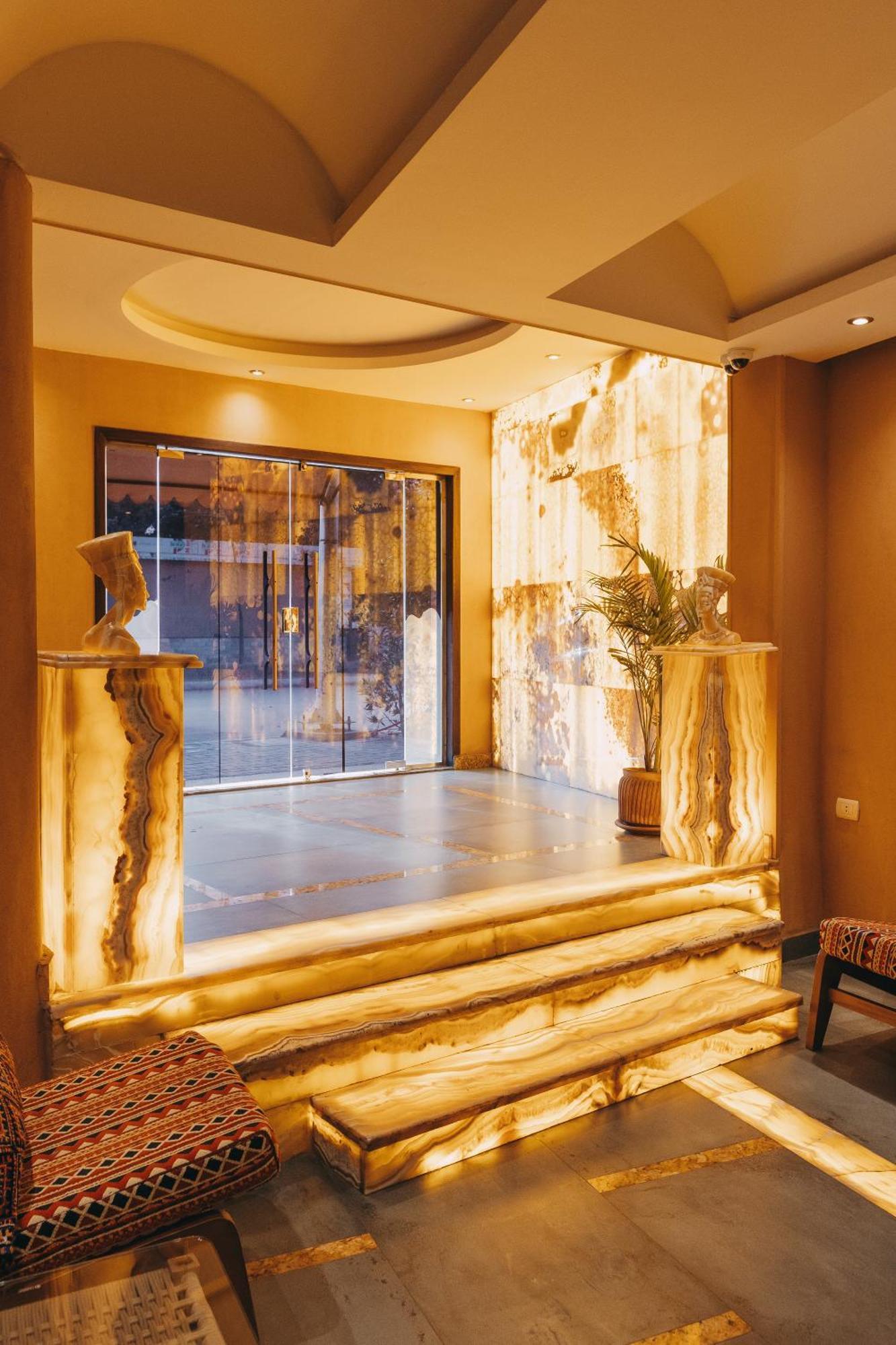 Almas Pyramids Hotel Kafret el-Gabal Εξωτερικό φωτογραφία