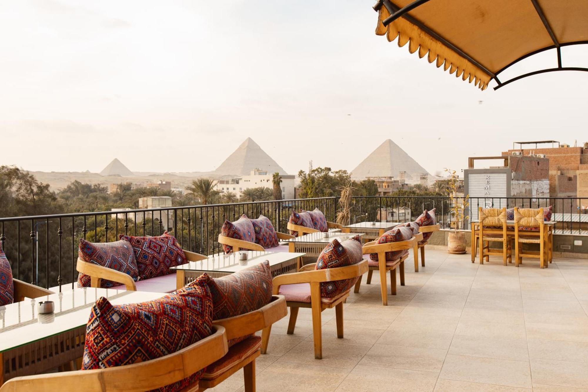 Almas Pyramids Hotel Kafret el-Gabal Εξωτερικό φωτογραφία